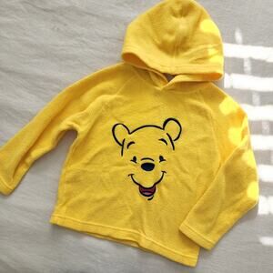 Retro Pooh Face Hoodie 5t